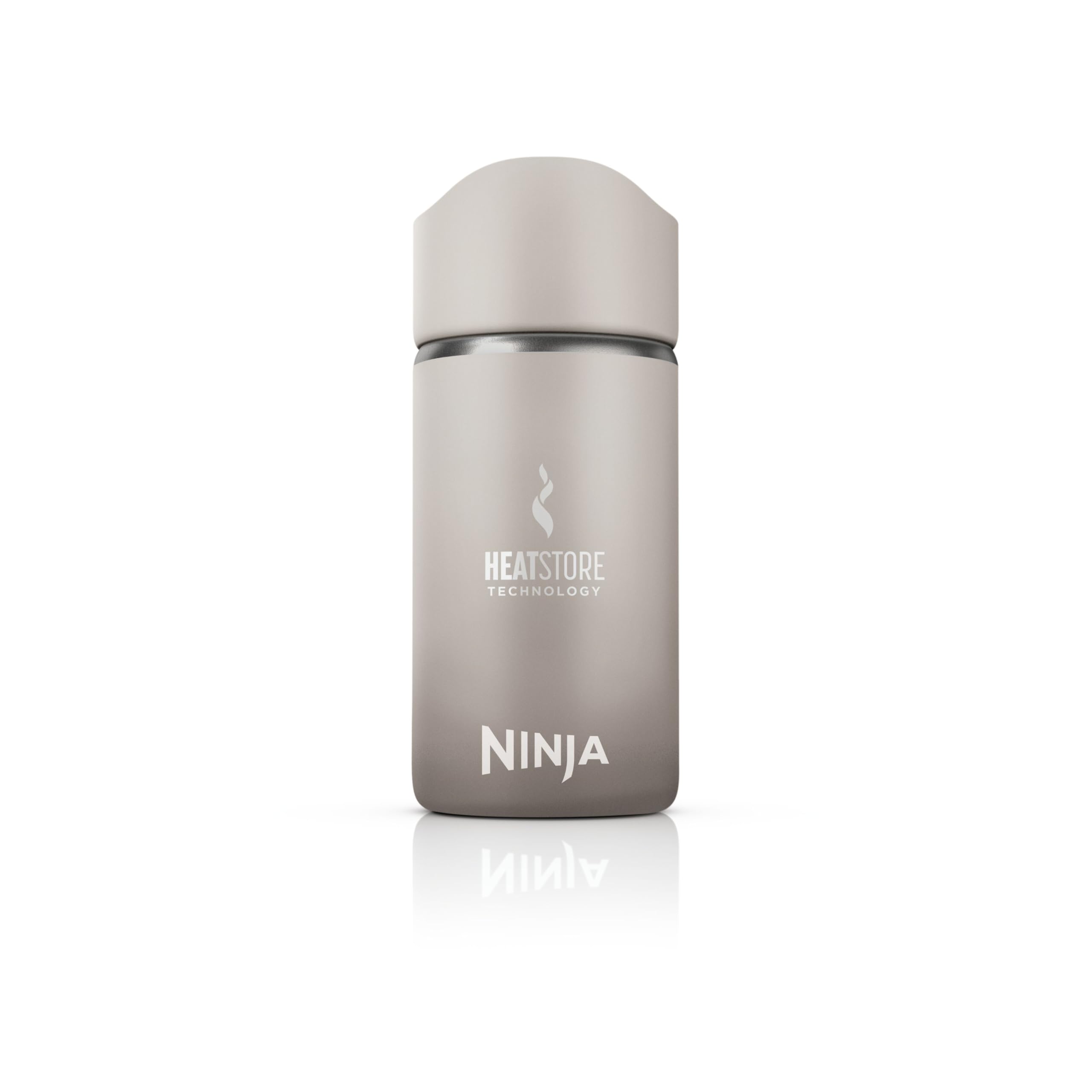 Ninja 300 ml Sip Perfect Hot Drinks Travel Flask, Made BPA-Free, Dishwasher Safe, Insulated Bottle, Stone, DW1203EUUKST