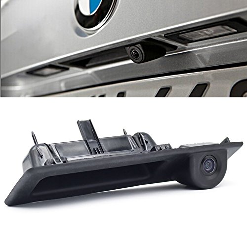 Misayaee Backup Camera with Tailgate Handle,Rear View reverse parking Camera for X1 X3 X4 X5 F30 F31 F34 F07 F10 F11 F25 F26 E84 / 3er/4er/ 5er Series/ 320Li/530i/328i/535i (Model B = 162 x 47 mm)