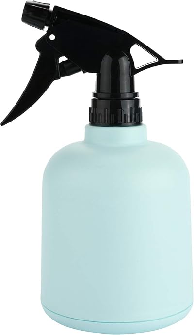 T4U Plastic Plant Mister 600ml Fine Mist Spray Bottle Blue Adjustable Nozzle