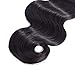 Jiaoli Brazilian Human Hair Body Wave 3 bundles 100 Real Virgin Hair Bundles Natural Wavy Weave Human Hair Extension Tangle Free Natural Color (14 16 18)
