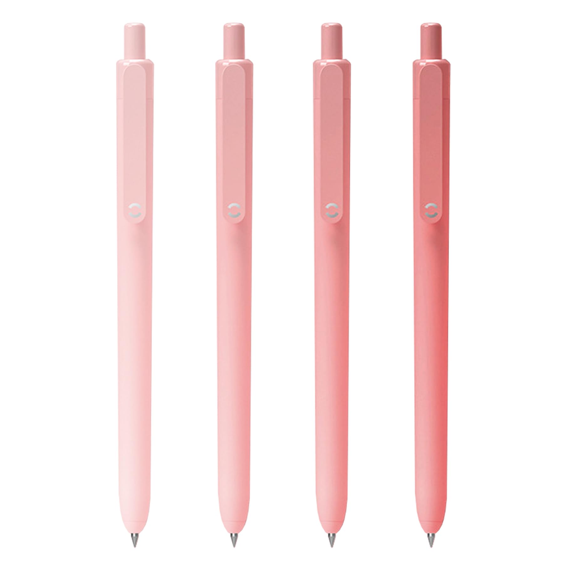 HeTaoCat 0.5mm Fine Point Retractable Gel Ink Pens (Pink)