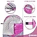 Ebung Sleeping Bag for Cold Weather – Envelope Portable Ideal for Winter, Summer, Spring, Fall – Outdoor Camping, Hiking, Traveling - Adults, Kids, Boys, Girls - Lightweight, Waterproof, Washable