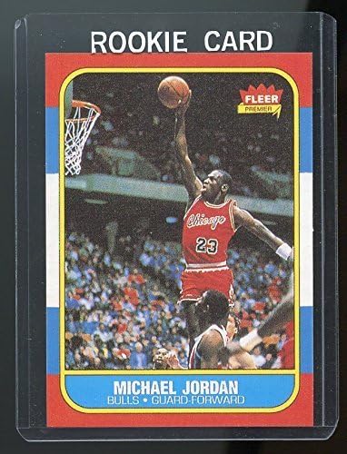 1986-87 Fleer #57 Michael Jordan Chicago Bulls Rookie REPRINT Card