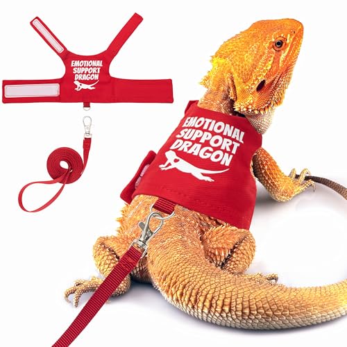 TUKOAW Bearded Dragon Harness