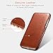 ICARER Leather Case Compatible for Phone Brown