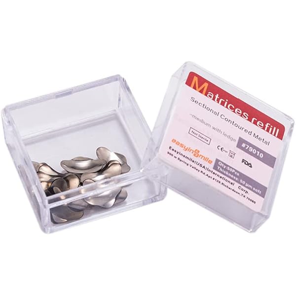 Bande Dentaire Matrice Antérieure NO. 1.888 - Pour Restaurations Proximales, Double Bande