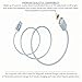 Magnetic Charging Cable 3rd Generation (once-silver) – Ideal as Micro USB Android Magnetic Charger Cable – Fast Charging & Data Sync Cable – 3.3 ft, 2.4 A