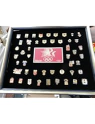 From Amazon.com. Click for details:
 Sports: 1984 Los Angeles Olympics Corporate Sponsor Set - 48 pins in frame Sports: 1984 Los Angeles Olympics Corporate Sponsor Set - 48 pins in frame