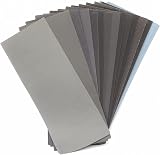 FEIHU Wet Dry Sandpaper 17 Sheet Assorted Grit 120-10000 Automotive High Grit