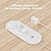 WORDIMA Airpower Wireless Charging Pad, 3-in-1 Multiple Devices Wireless Charger Dock Fast Charge Station Compatible with iWatch 5/4/3/2/1 and AirPods Pro/2/1 iPhone 11/11 Pro/11 Pro Max/XR/X/8 Plus/8
