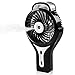 D-FantiX Handheld Fan Battery Operated Portable Water Misting Fan Personal Mist Fan for Travel, Home and Outdoor (Black)