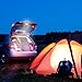 Camping Tent Lantern, Portable LED Hand Lamp Night Light Emergency Torch Mini Flashlight for Hiking Jogging Fishing Outdoor Indoor(2 Pack)