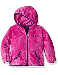 Under Armour ColdGear - Chaqueta con capucha y bolsillo para niña