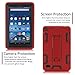 TIANLI Fire 7 2015 Case, ArmorBox [Three Layer] Convertible [Heavy Duty] Rugged Hybrid Protective With KickStand Case For Amazon Fire 7