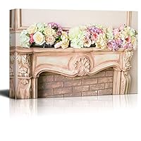 Framed Canvas Wall Art April Day Theme Design Canvas Prints Home Artwork Decoration for Living Room,Bedroom - 12x18 inches