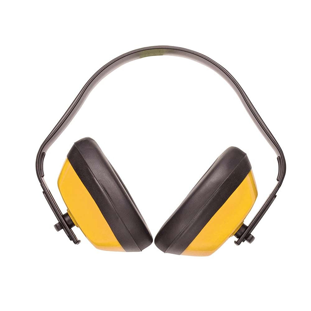 Portwest Classic Ear Protector, Size: One Size, Colour: Yellow, PW40YER