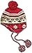 NHL Chicago Blackhawks Men's Face-Off Tassel Knit Cap, One Size, Red