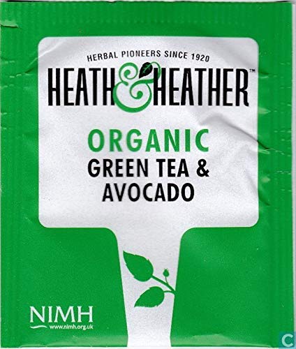 Heath & Heather Té Verde Biologico con Avocado - 1 x 20 Bustine di Té (40 Grammi) - immagine 5