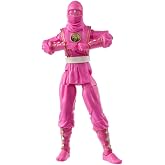 Power Rangers Mighty Morphin Lightning Collection Ninja Rangers Collection Red Pink Yellow Blue Black White (Ninja Pink Ranger (Alt))