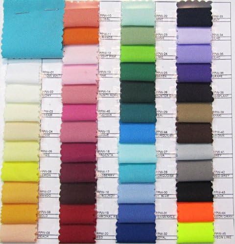10 Yards of 60" Wide Polyester Poplin Fabric - Mauve - Great for Tablecloths, Uniforms, and More...