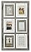 Gallery Solutions 15x28 6 Opening Rustic Homestead Collage Frame