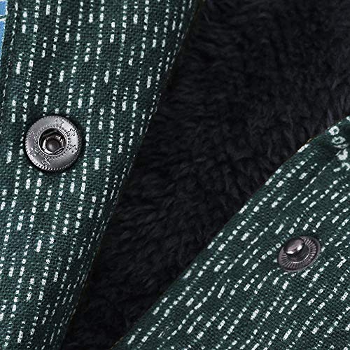 YOMXL Women Classic Pea Coat Winter Warm Faux Fur Fleece Outdoor Jackets Casual Printed Hooded Outwear