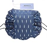 Lazy Cosmetic Bags, Make Up Toiletry Bag Lazy Makeup Bag Waterproof Drawstring Makeup Storage Organizer Large Capacity Travel Makeup Pouch Gifts for Women Girls