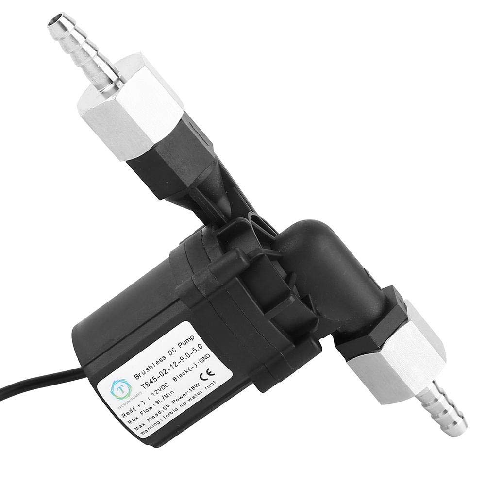 DC 12V Homebrew Beer Pump NPT1/2 Inch Brewing Pump Brushless Circulation Beer with Connector(#2)