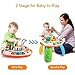 Forstart Learning Activity Table Musical Educational Discovering Toys Sit to Stand Railway Train Play Activity Center Baby Kids Toddler Birthday Gift