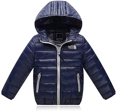 Kmety Little Boys' Little girl Lightweight Hooded Puffer Jacket