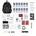 Emergency Zone Essentials 72-Hour Survival Kit - 2 Person | Bug Out Bag Backpack with Water Filter Straw and Emergency Supplies | The Optimal Disaster and Earthquake Emergency Kit