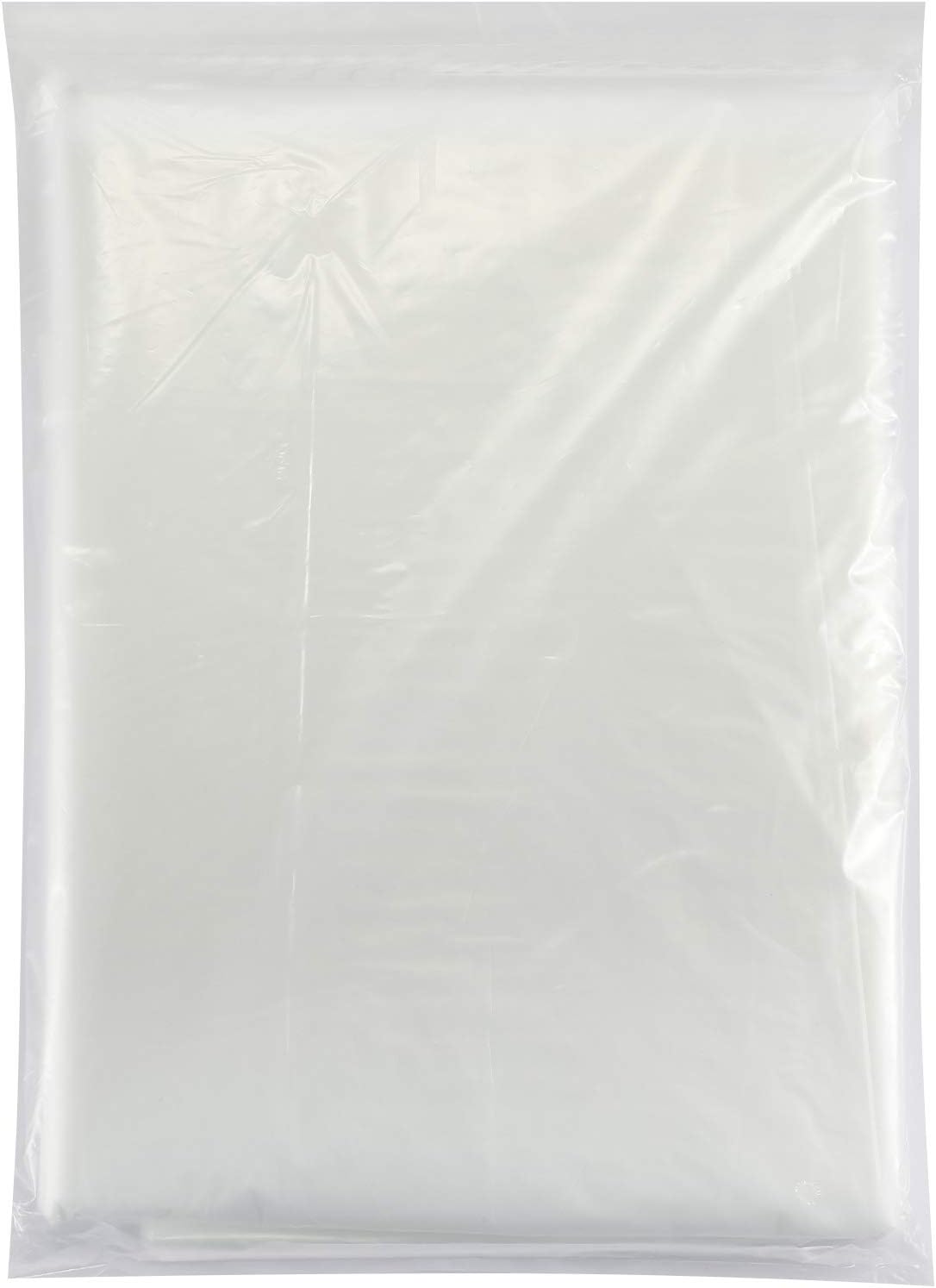 Plastic Drop Cloth 1 Mil Thickness Painters Clear Polyethylene Drop Cloths, Plastic Tarp Waterproof Plastic Cover Clear Tarp Plastic Sheeting for Painting, Furniture Cover(6 Pack) - - 