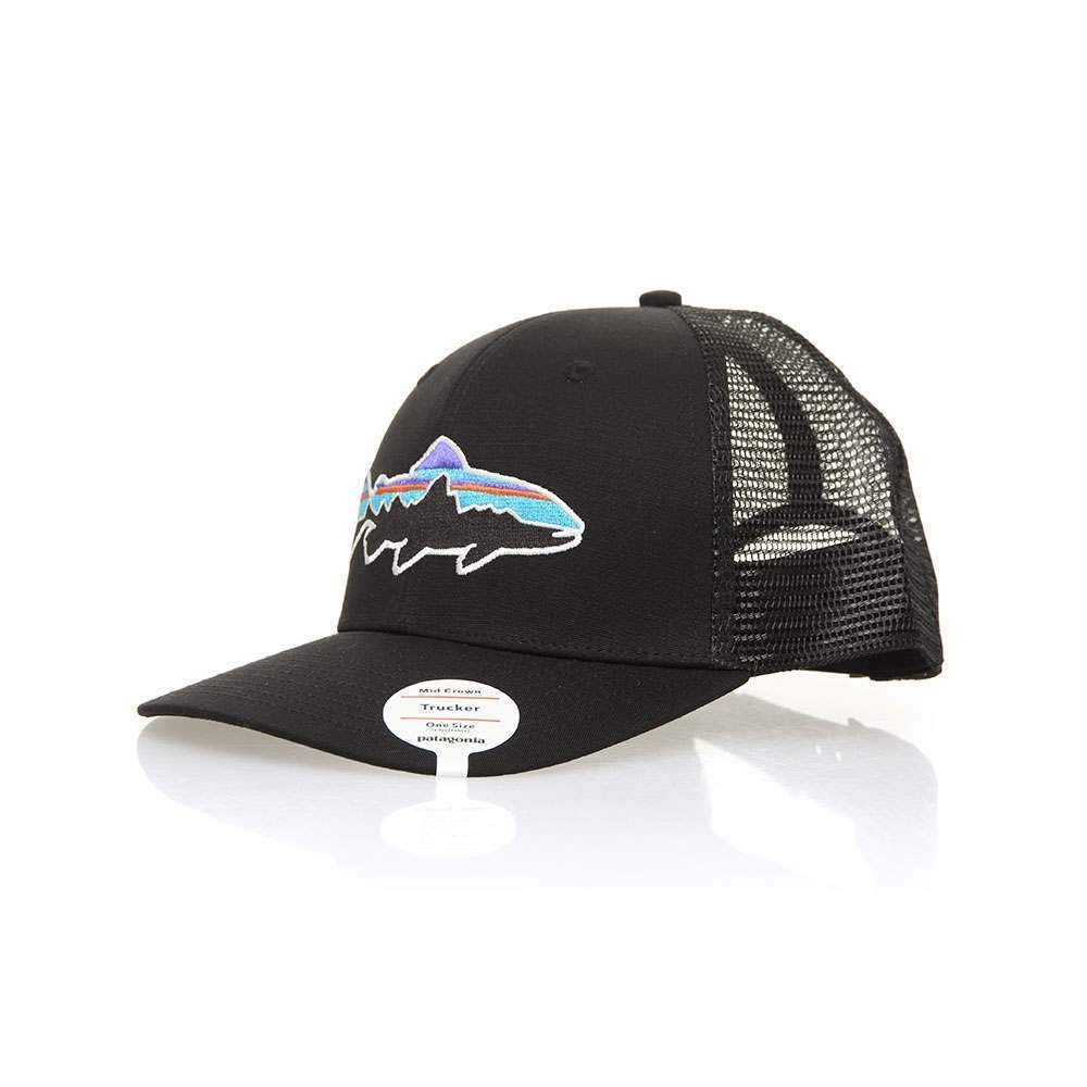 patagonia men's fitz roy trout trucker hat