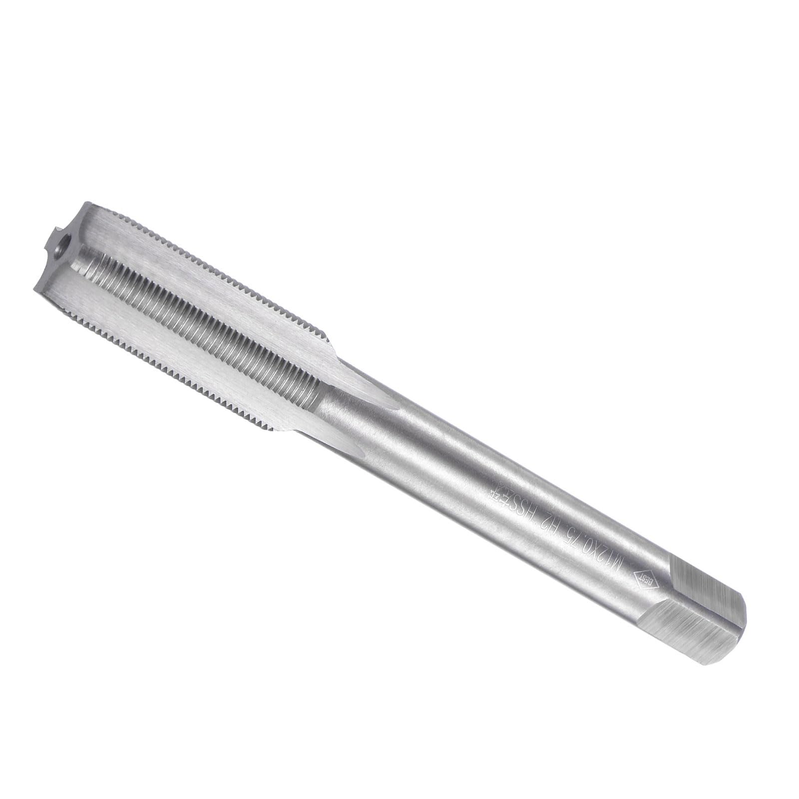 CoCud Thread Milling Threading Tap, M12 x 0.75 Thread Size 4 Flute, High Speed Steel Metric Left Thread Repair Tool - (Applications: for Drilling Tapping Aluminum Stainless Steel)