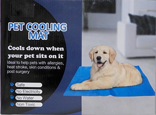 DINY Home & Style Pet Cooling Mat Chilly Pad Cooling Pet Dog Bed Indoor Summer Cool Gel Pad