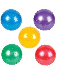 Rhode Island Novelty Knobby Balls, Assorted Colors, 7 inch