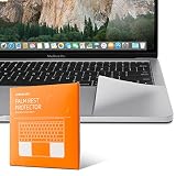 UPPERCASE Premium Palm Rest Protector Skin Cover Set for MacBook Pro Released in 2016 2017 2018 (MacBook Pro 13", Silver)