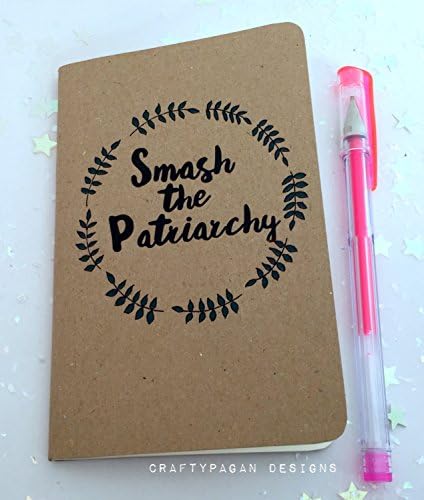 Smash The Patriarchy Feminist Notebook, Small Journal Feminist Gift