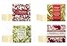 Christmas Holiday Soap Sampler - Set of 4 Assorted Scents