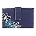 Travelon Safe Id Daisy Tri-Fold Travel Wallet, Purple
