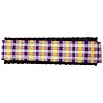 The Band 20mm Chums Yellow Purple One Piece Slip Thru Watch Band Strap