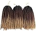 Spring Twist Hair 3PCS Crochet Braids 8