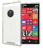 TUDIA Ultra Slim LITE TPU Bumper Protective Case for Nokia Lumia 830 (Clear)