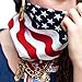 BMC 6pc Assorted Color Patriot Camo Bandana Head Wrap Scarves Set