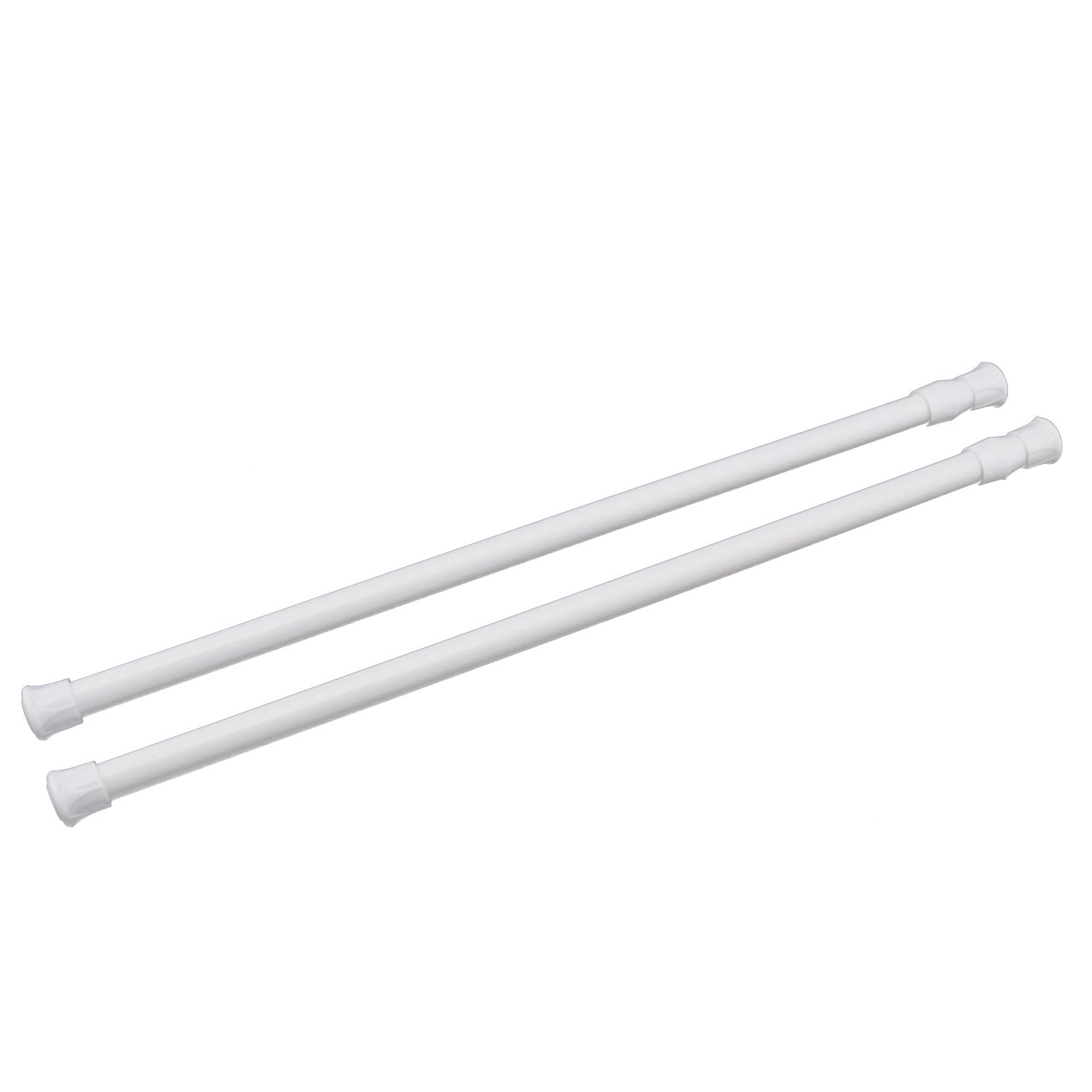 OTOTEC 55-90cm Spring Loaded Extendable Rods Voile Net Curtain Tension Rod Pole Rail