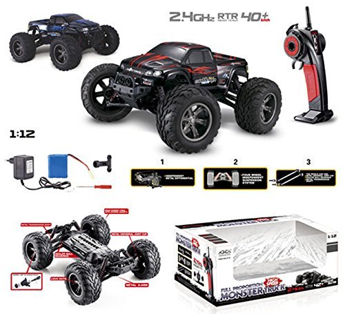 image for FMTStore 42+kmh 1/12 Scale RTR Remote control Brushed Electric RC Car 