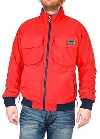 red polo windbreaker