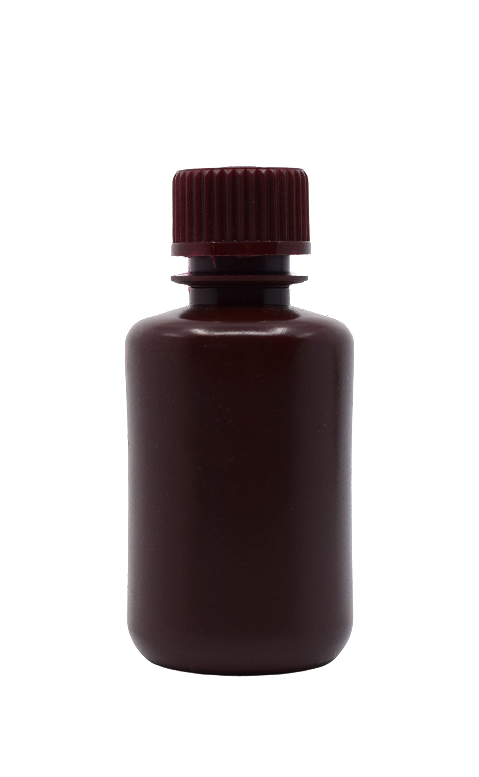 EISCO Reagent Bottle, Amber, 60mL - Narrow Mouth