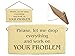 Let me drop everything and work on YOUR PROBLEM. Reduced price offsets shipping cost. Handmade in the USA for over 30 years.