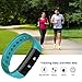 007plus Fitness Tracker, D115 Concise Style Point Touch Activity Tracker (Teal)
